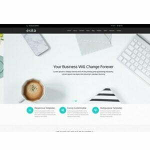 Exito – HTML Template